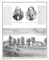 William W., Sarah A. Adams, Muskingum County 1875